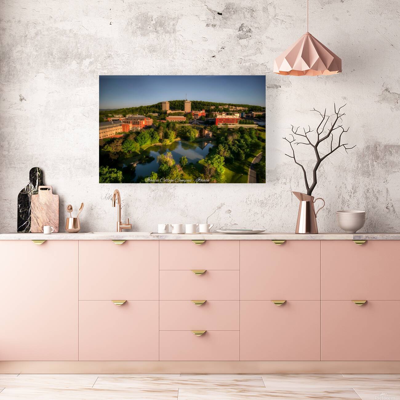 Ithaca College Campus - Ithaca NY Reproduction