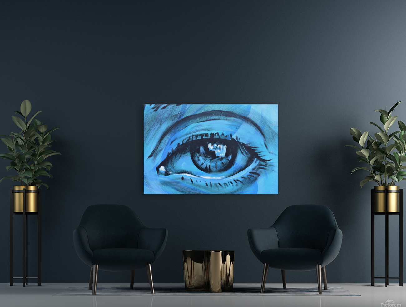 Blue Eye Reproduction