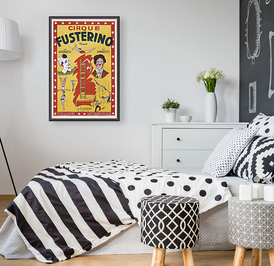 1930 French Circus Fusterino Poster Reproduction