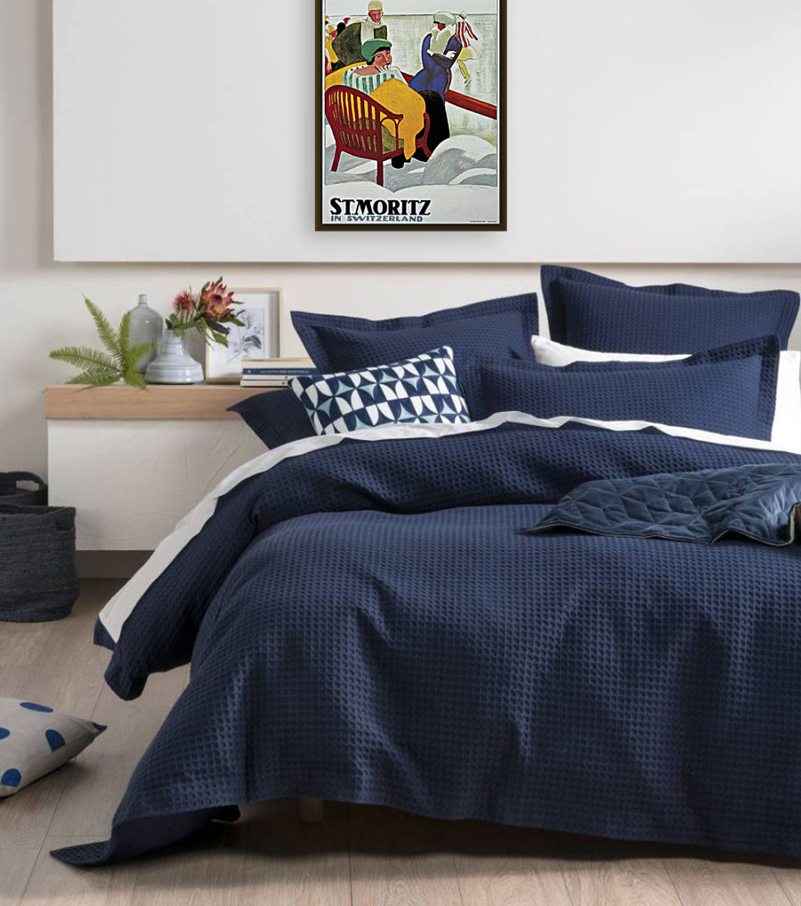 Palace Hotel Saint Moritz in Switzerland, 1947 Reproduction