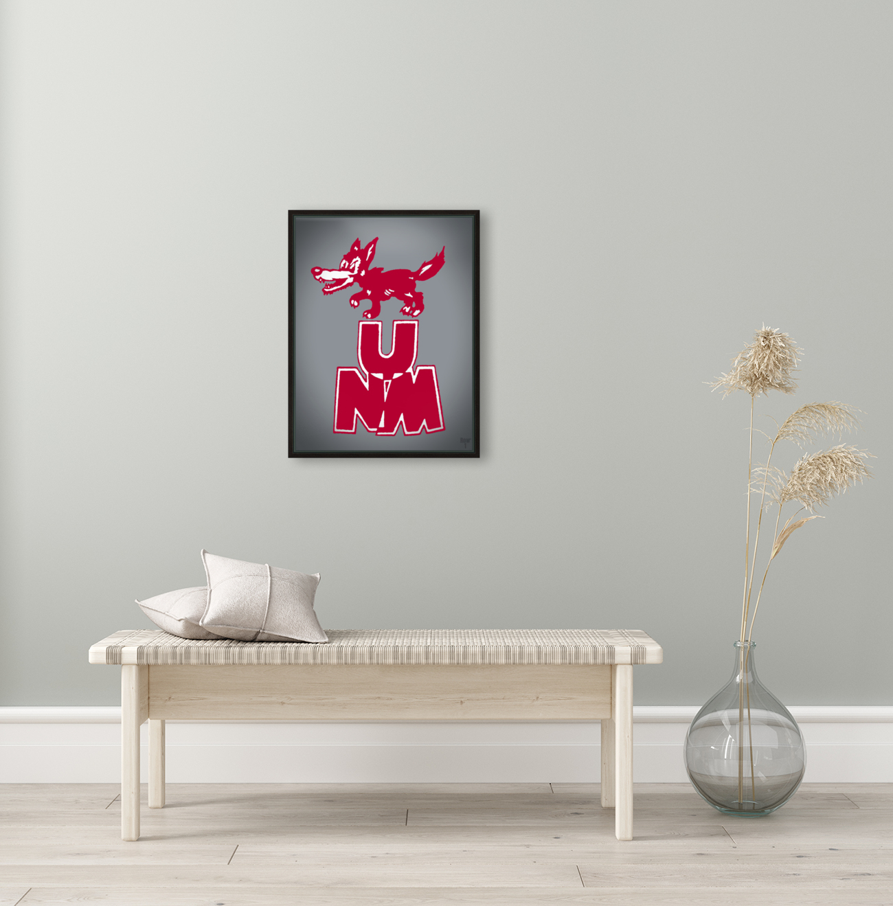 Vintage Lobo Louie Art Reproduction