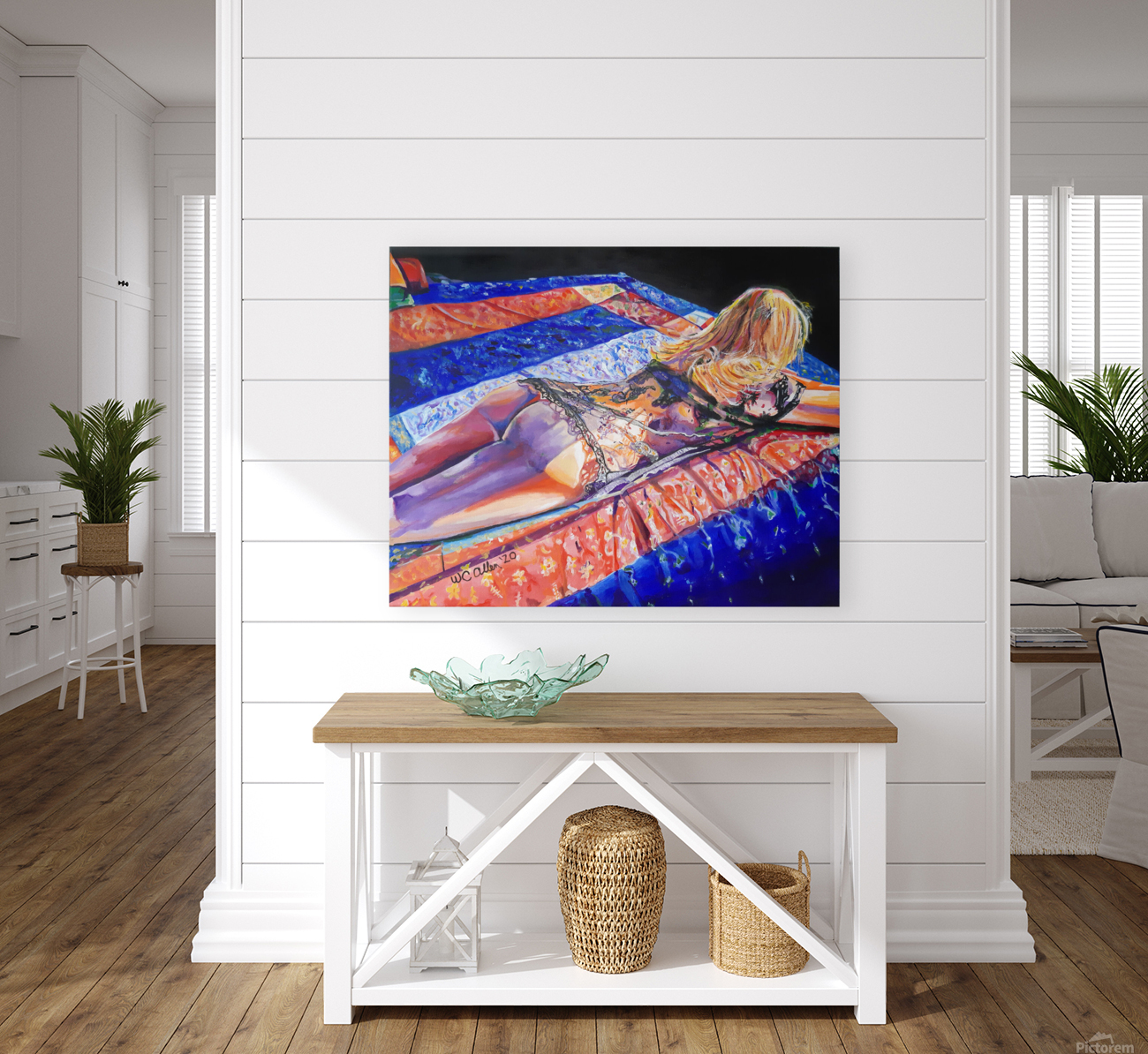 Afternoon Light Culo and Lace Reproduction