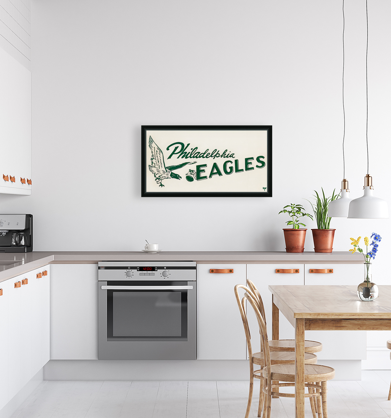 Philadelphia Eagles Metal Sign Reproduction