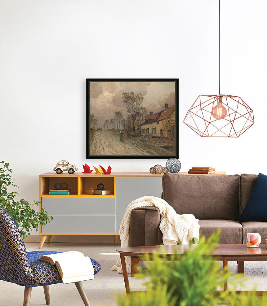 La Route Nationale a Samer Reproduction