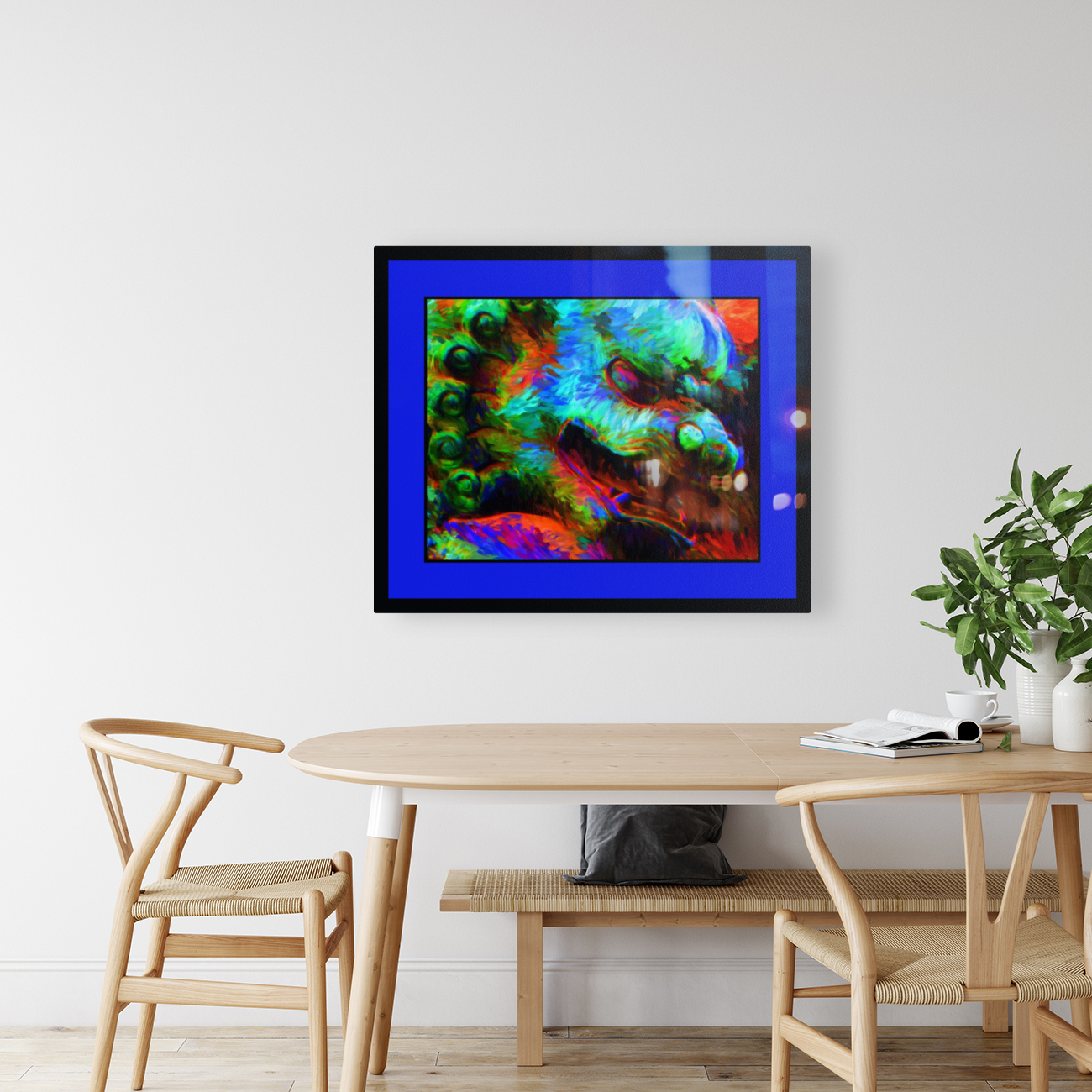 GUARDIAN OF EMPERIORS IN THE FORBIDDEN CITY - BEIJING CHINA Reproduction