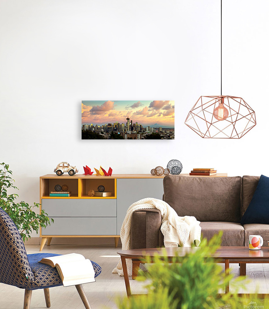 Seattle Skyline I - Color Reproduction