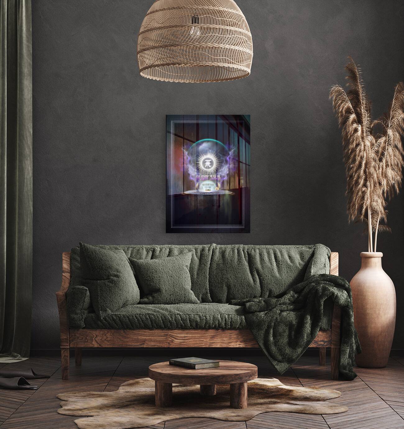 Ultimate Pi Day 3.14.15 Universal Enigma Fractal Art Composition by Xzendor7 Reproduction