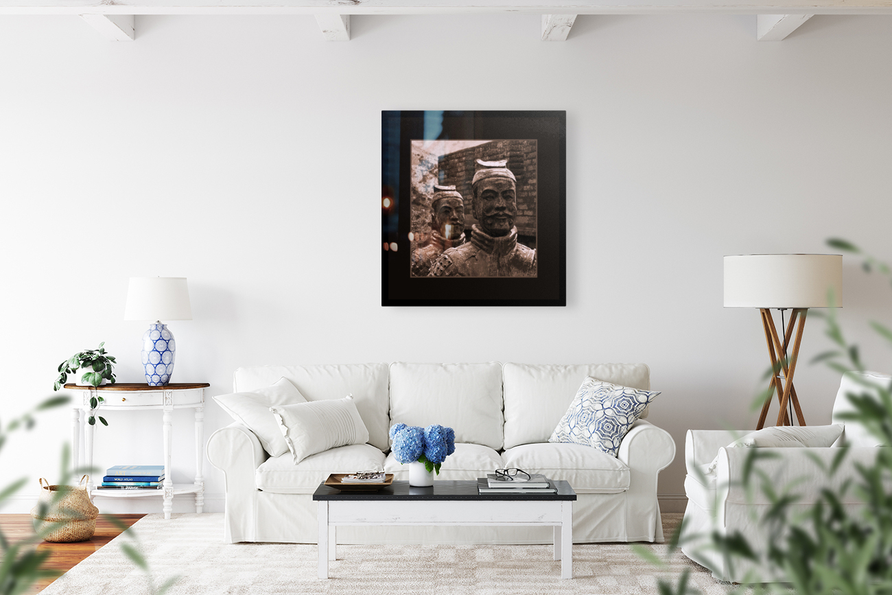 TERRA COTTA SOLDIERS BY CHINAS GREAT WALL Reproduction