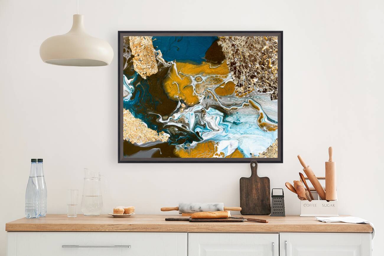 The teal Reproduction