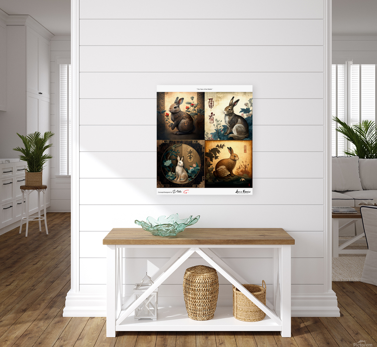 Year of the Rabbit A1 Reproduction