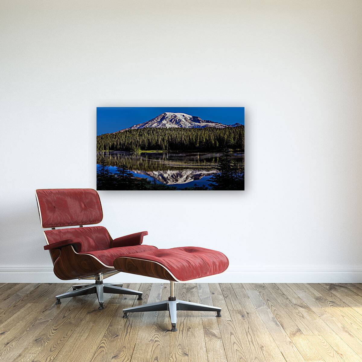 The Secret of Mount Rainier: A Surprising Discovery in a High Resolution Artwork Reproduction