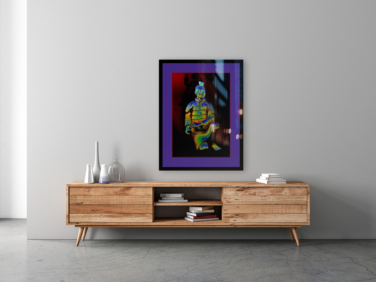 KNEELING ARCHER - A TERRACOTTA WARRIOR IN XIAN CHINA Reproduction