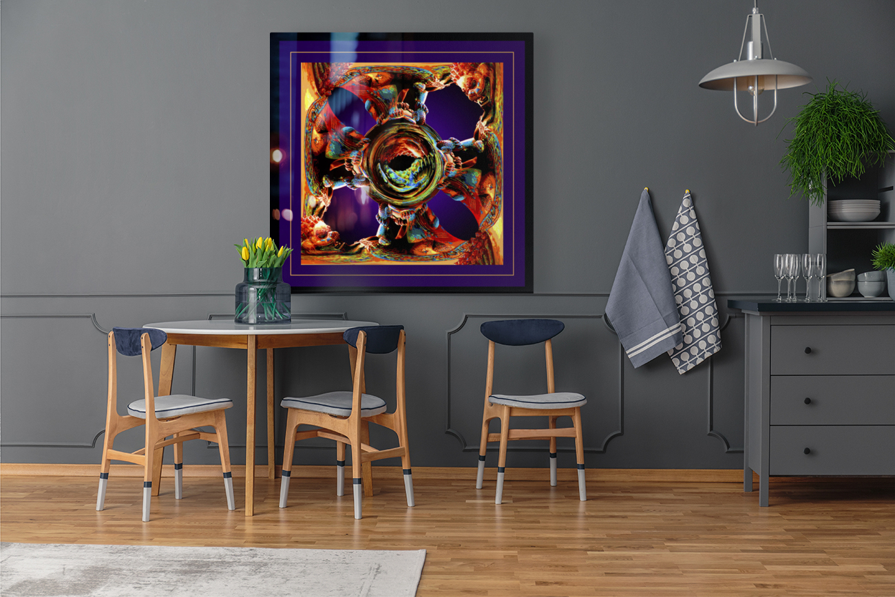 ABSTRACT GUARD LIONS  Reproduction