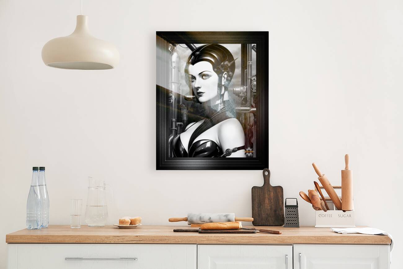 Industrial Tech 118975 A Beautiful Captivating AI Concept Art by Xzendor7 Reproduction