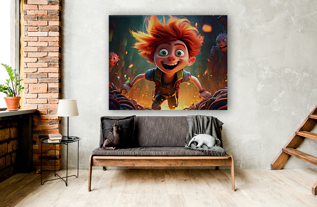 Character   digital art no.1 Reproduction