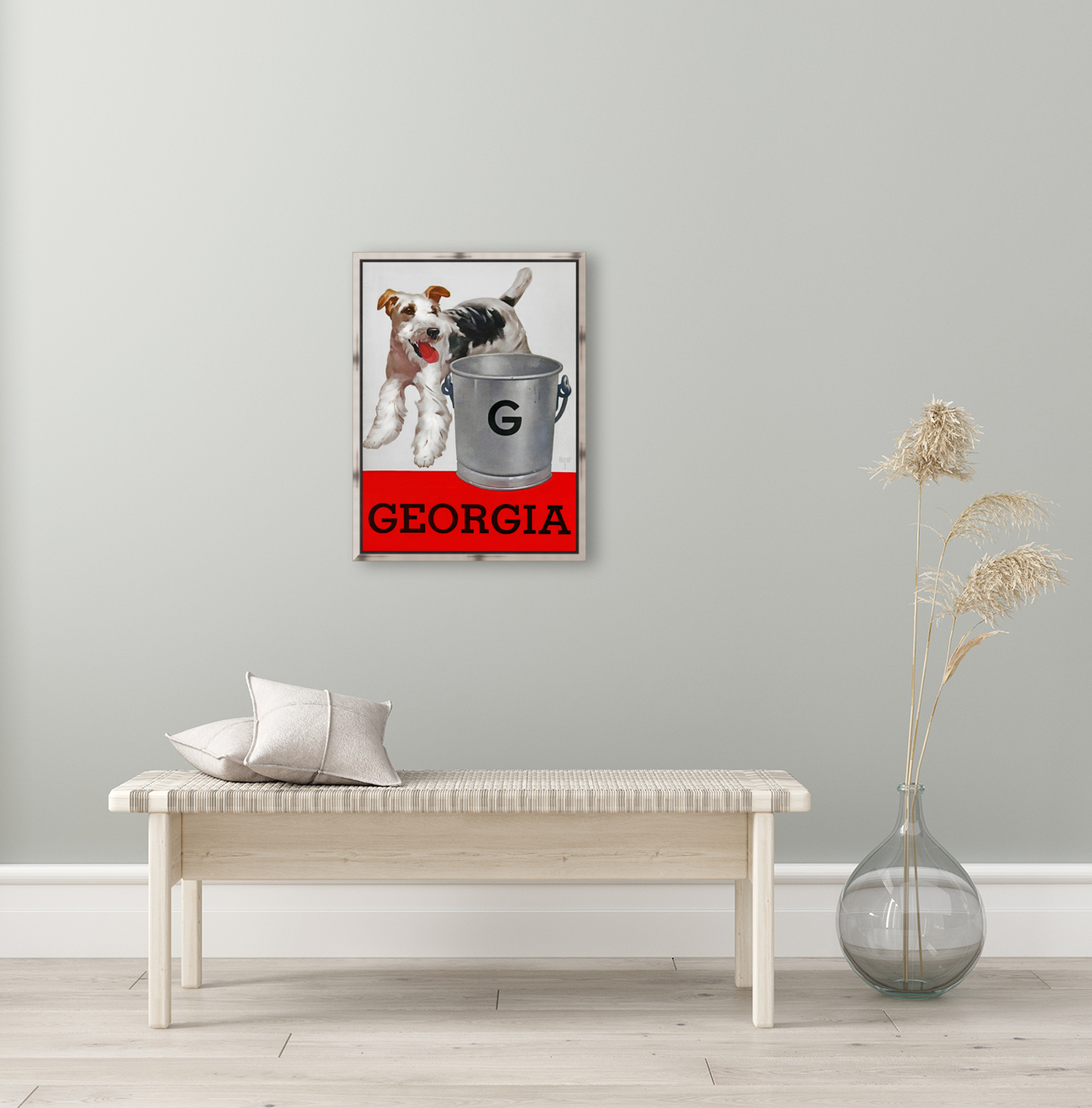 1949 Georgia Football Program Remix Reproduction