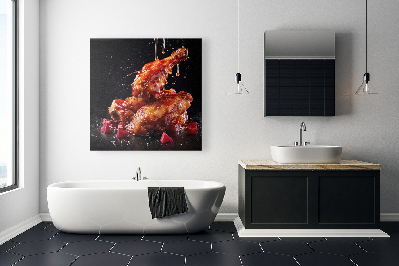 chicken wings dripping Reproduction