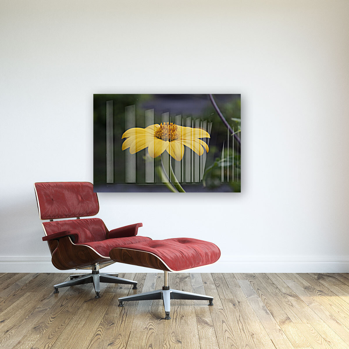 Fleurs jaune magnifique Reproduction