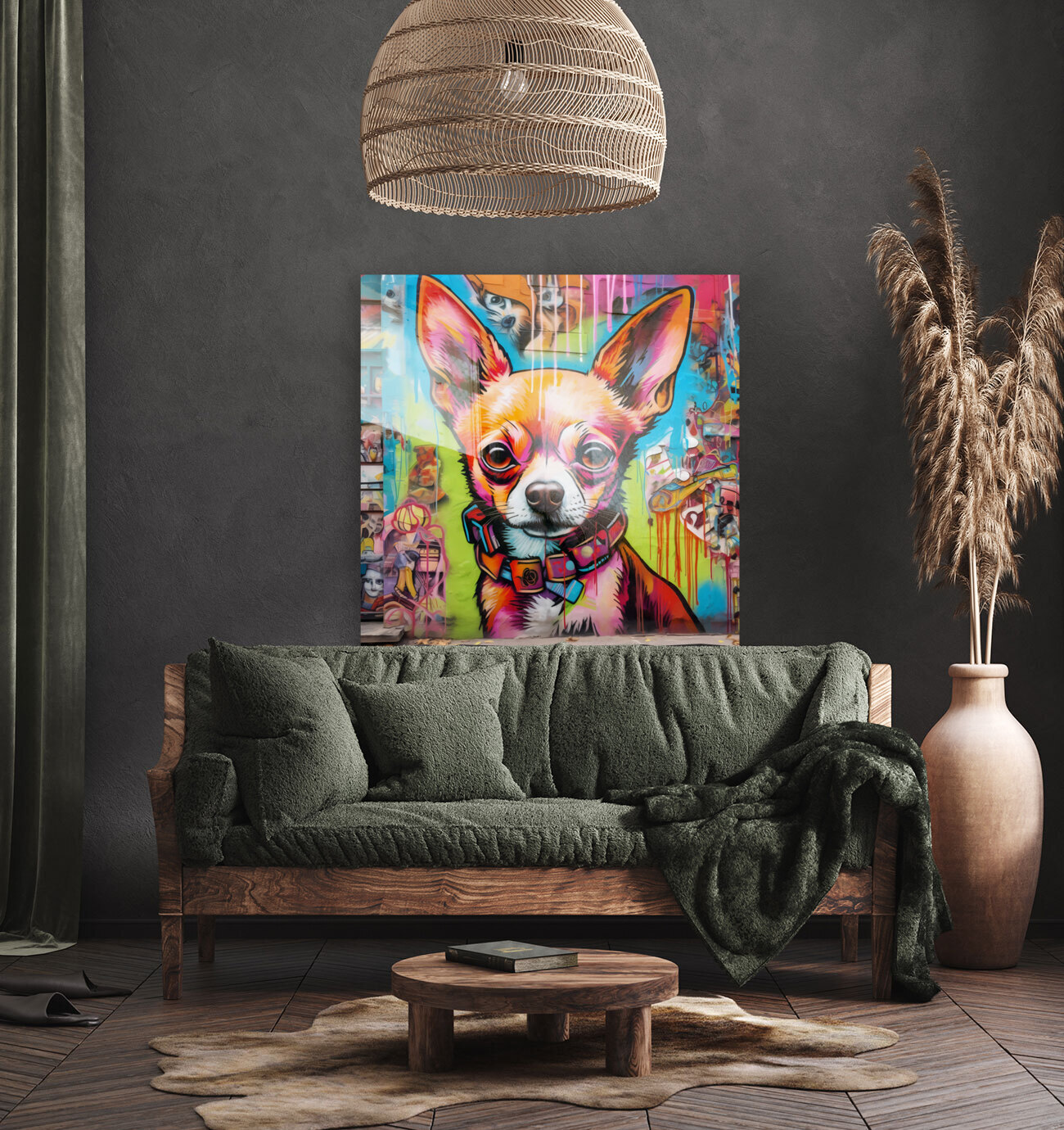 chihuahua art Reproduction