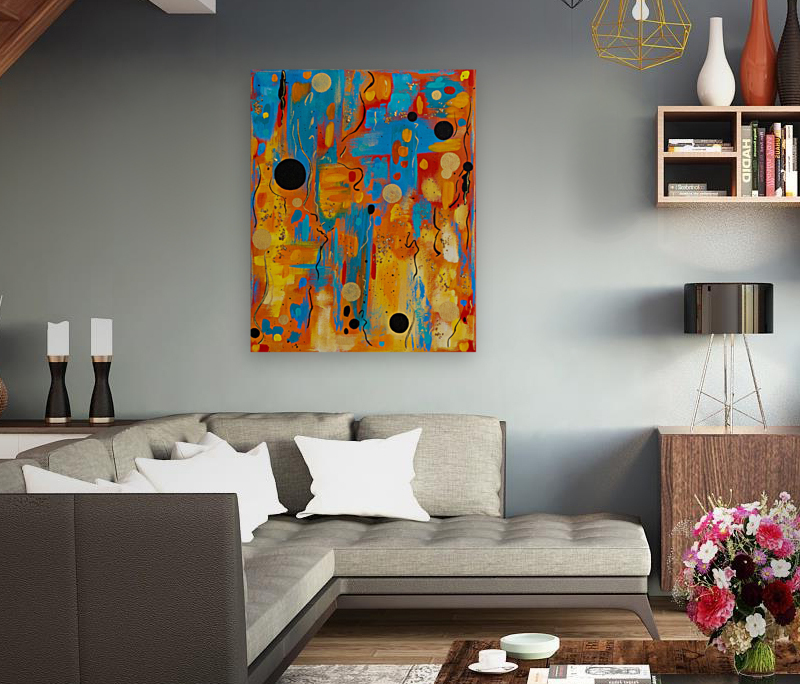 Daydreaming on the Patio Reproduction