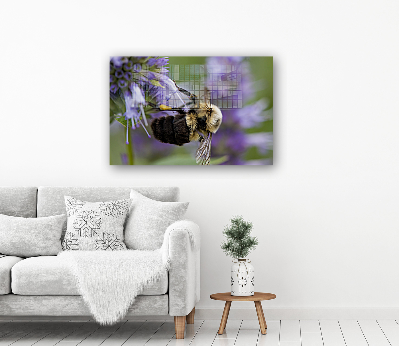 Abeille macro Reproduction