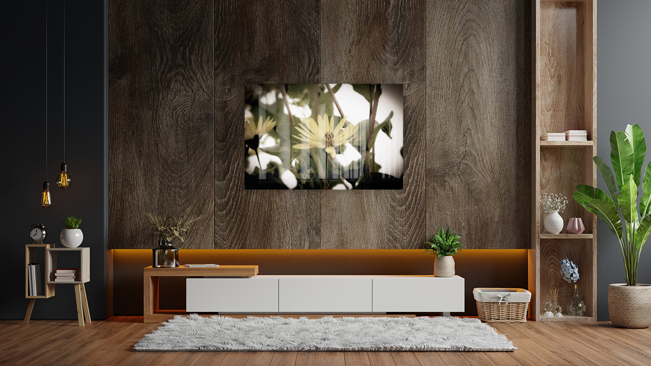 Nature reinventee : Decouvrez le tournesol en macro desature  Reproduction