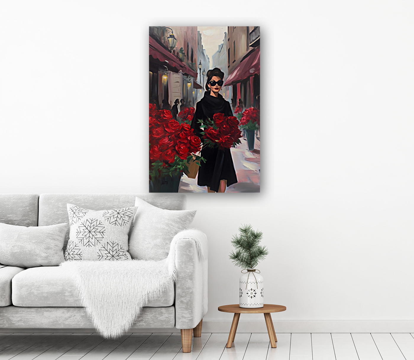 Inspired By The Vogue Cover Reproduction