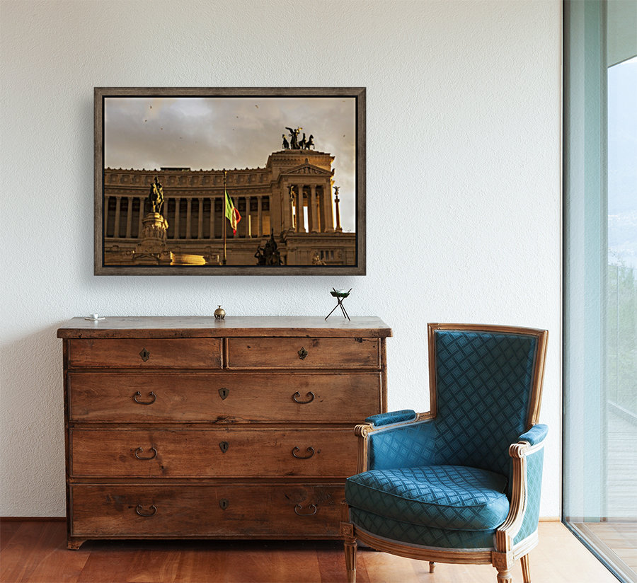 Statue of Victor Emmanuel; Rome, Italy Reproduction