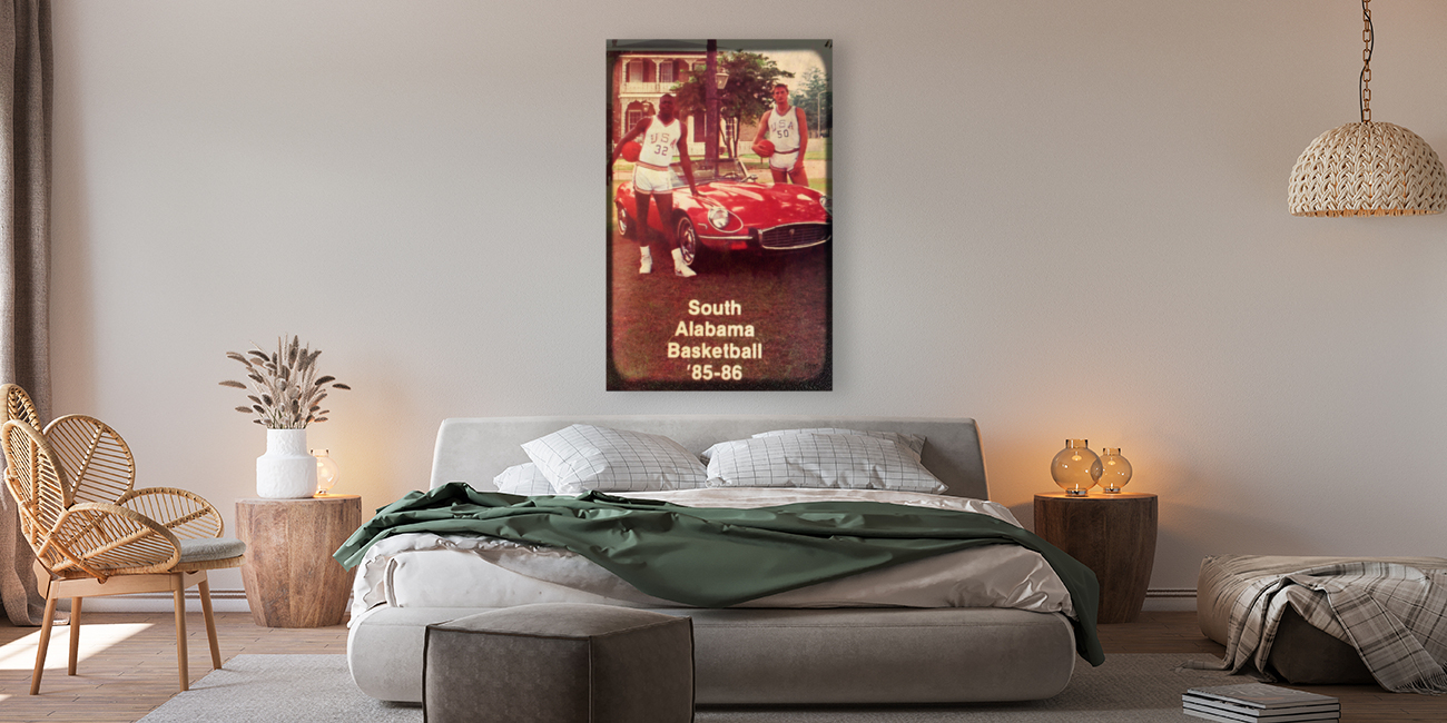 1985 South Alabama Jaguars Viewfinder Slide Art Reproduction