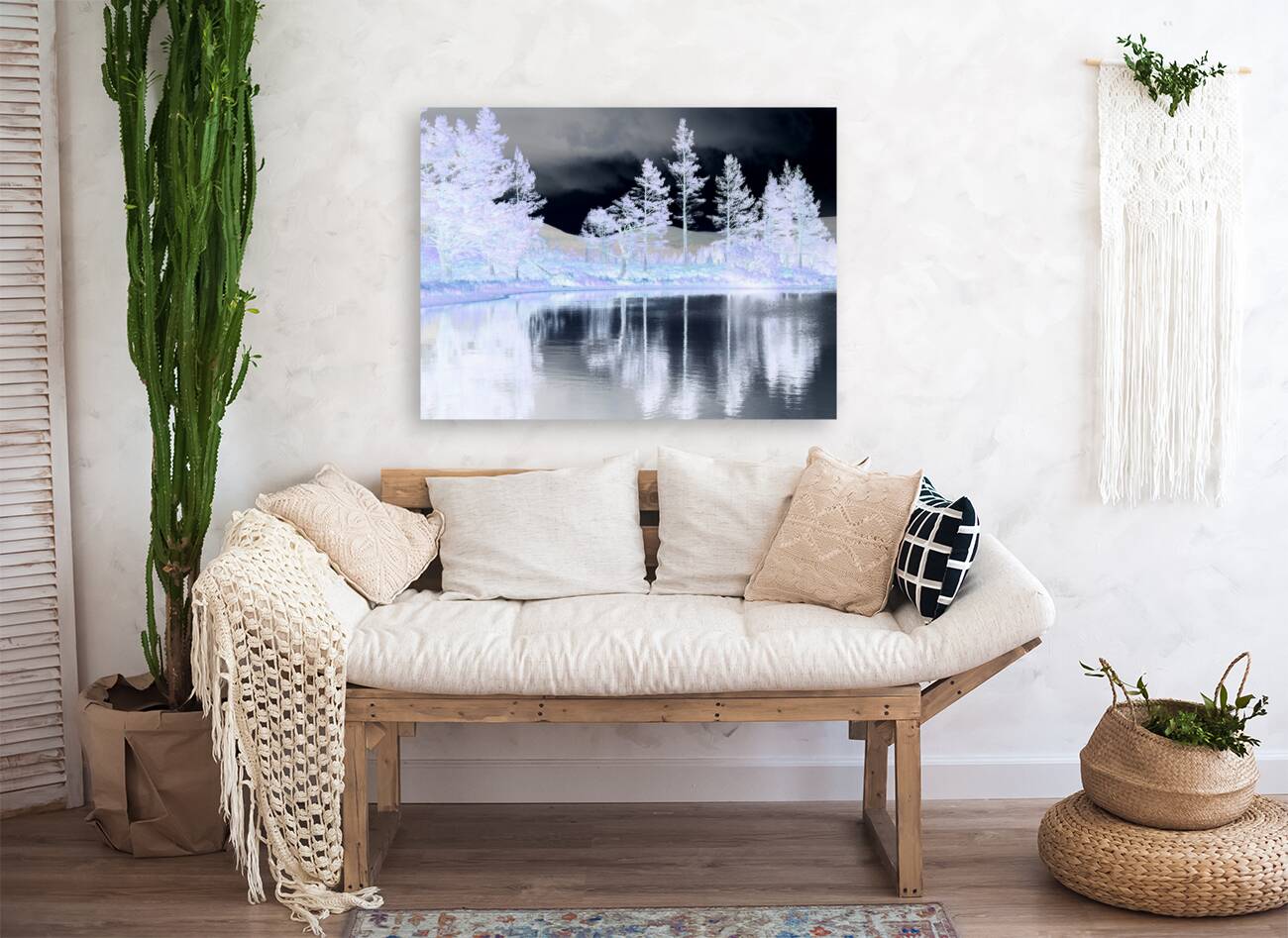  Pale Inverted Moody Lochan Reproduction