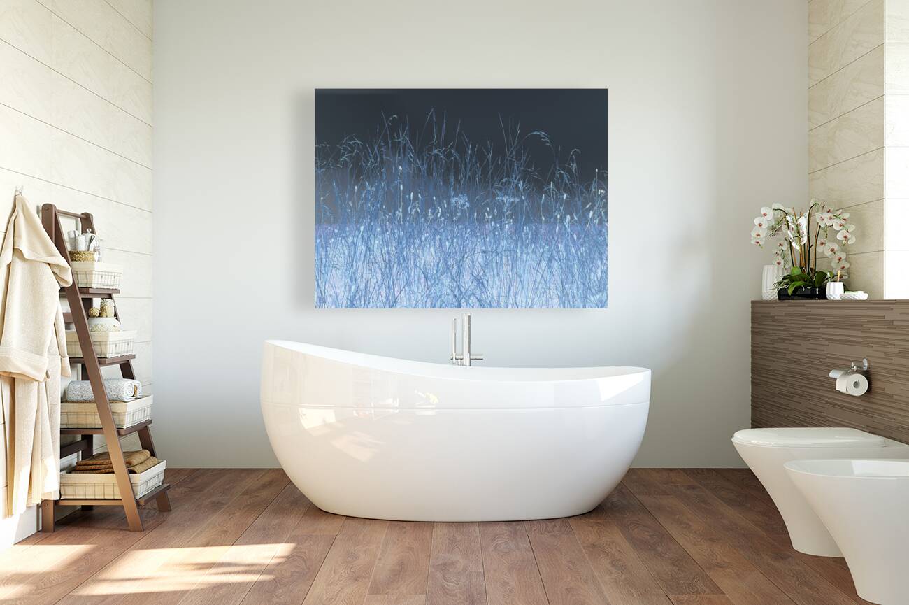  Autumnal Inverted Long Grass in the Mist Reproduction