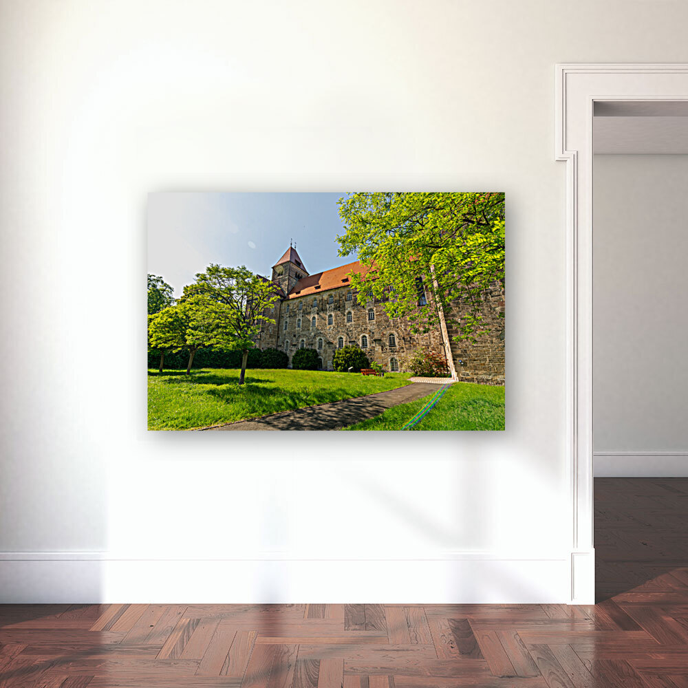 Historic monastery Breitenau in Guxhagen Germany Reproduction