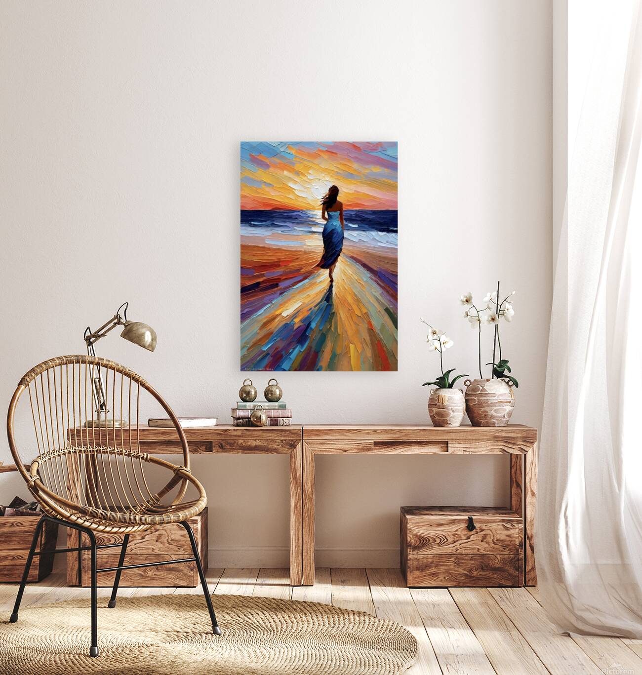 Escape Into Paradise Reproduction