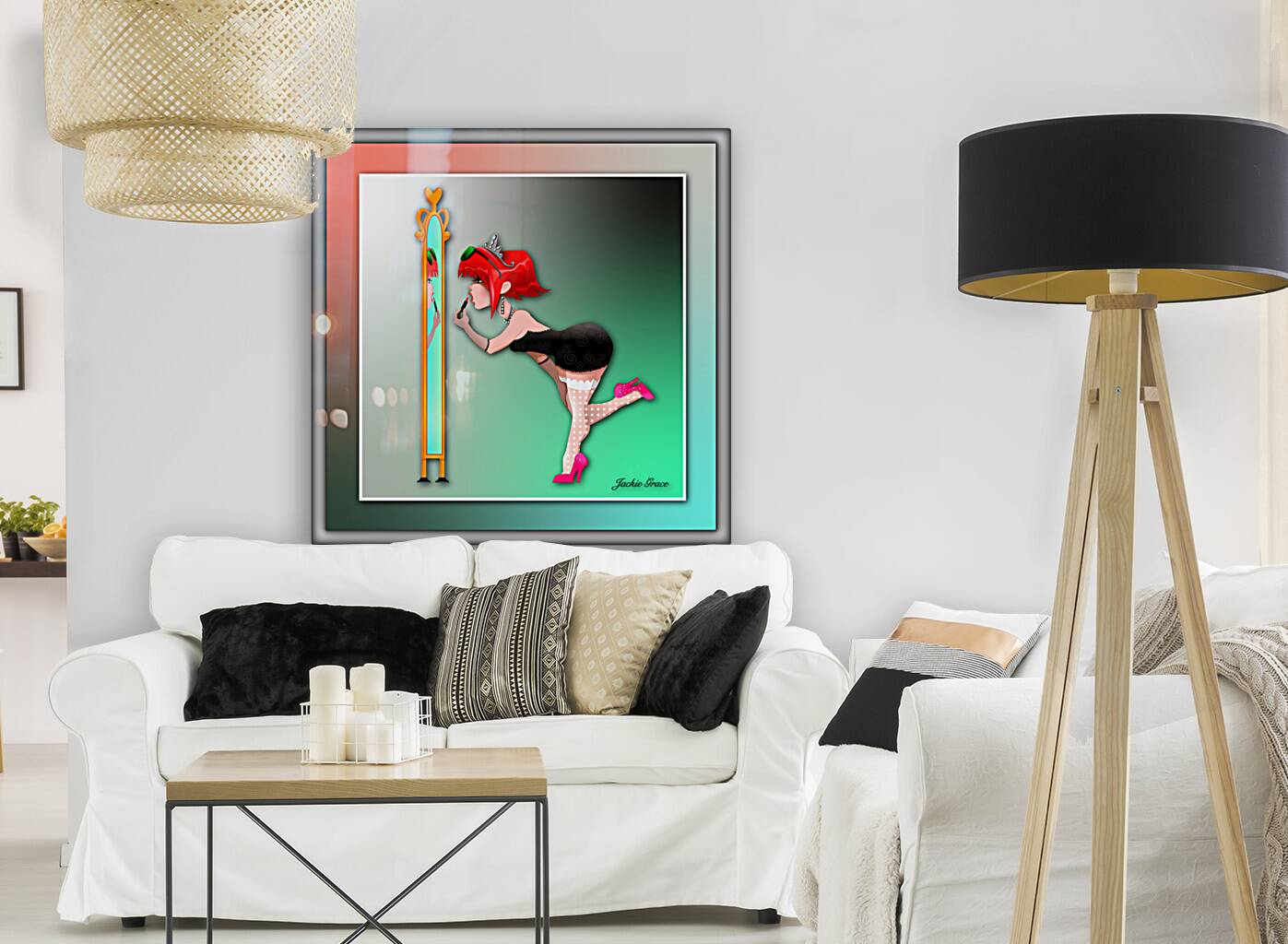 Sassy Lassies Moment Reproduction