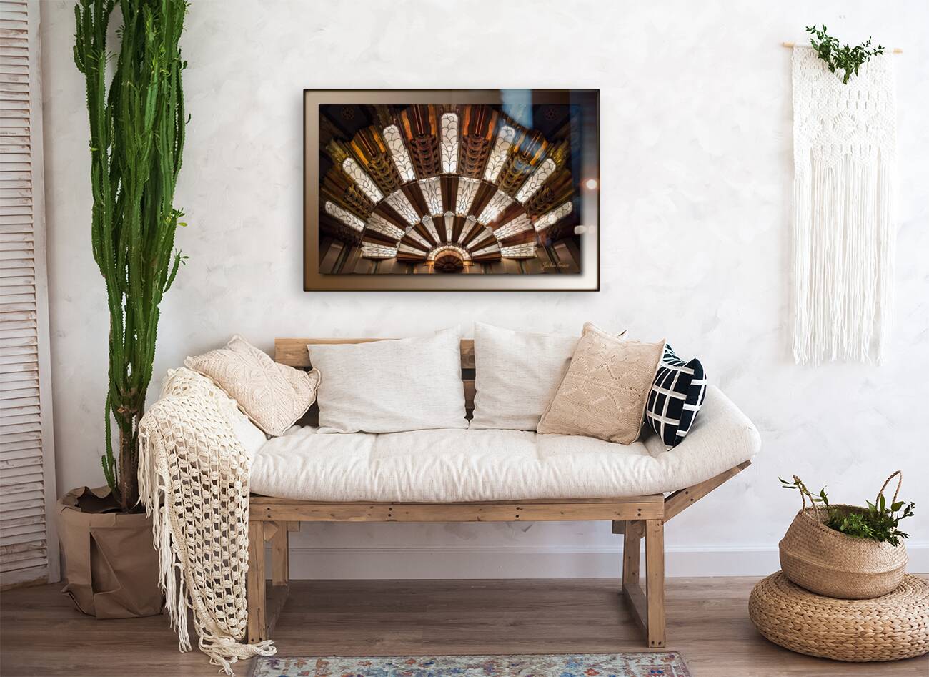 Glass Arch Deco Reproduction