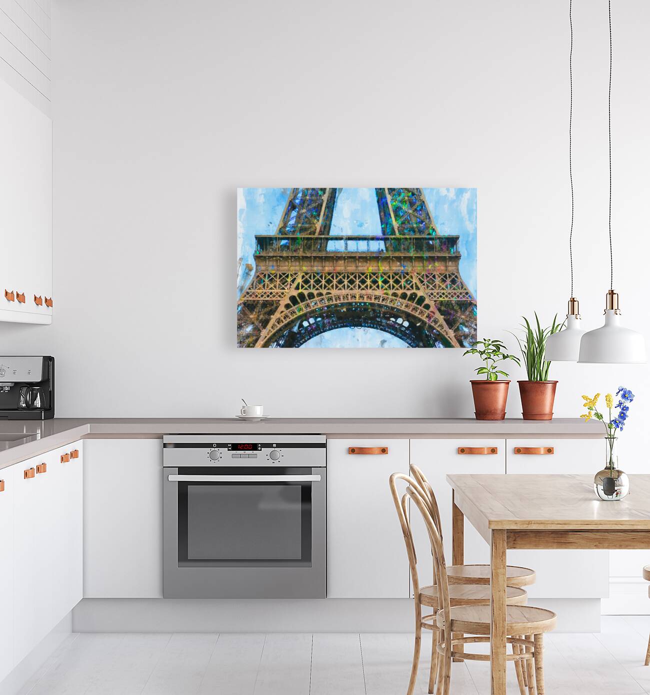 Level One of the Eiffel Tower Reproduction