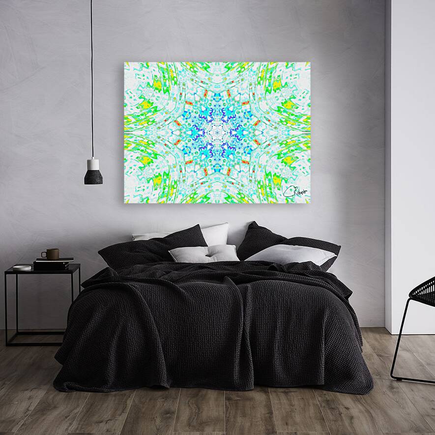 Vibrant Kaleidoscope Reproduction