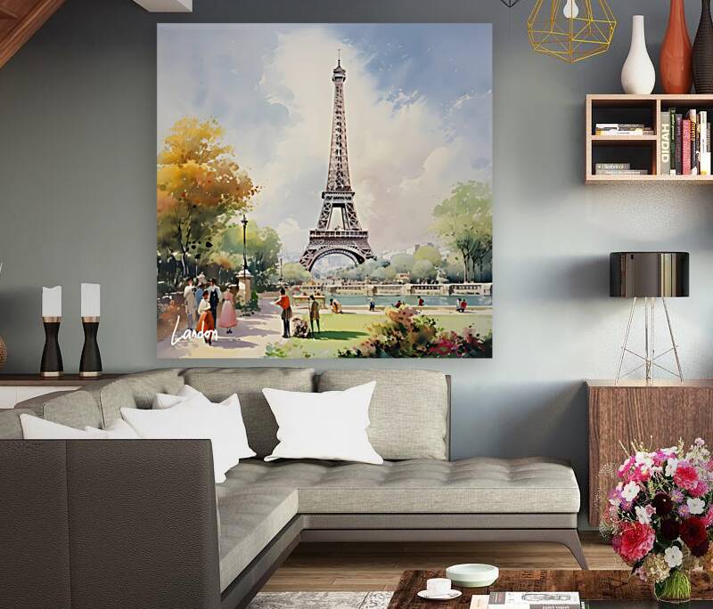 Eiffel Tower 4 Reproduction