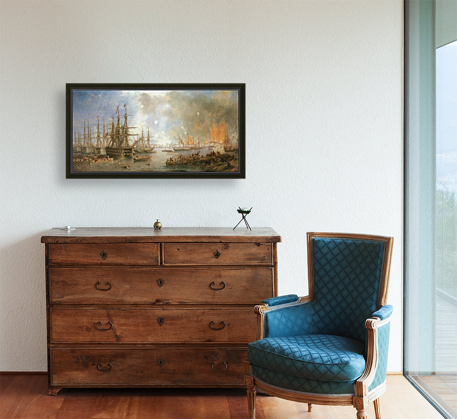 The Bombardment of Sveaborg Reproduction