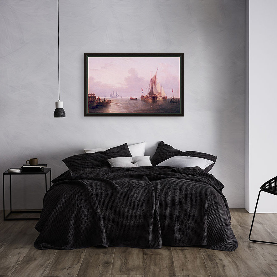 Shipping off a Dutch Port Reproduction