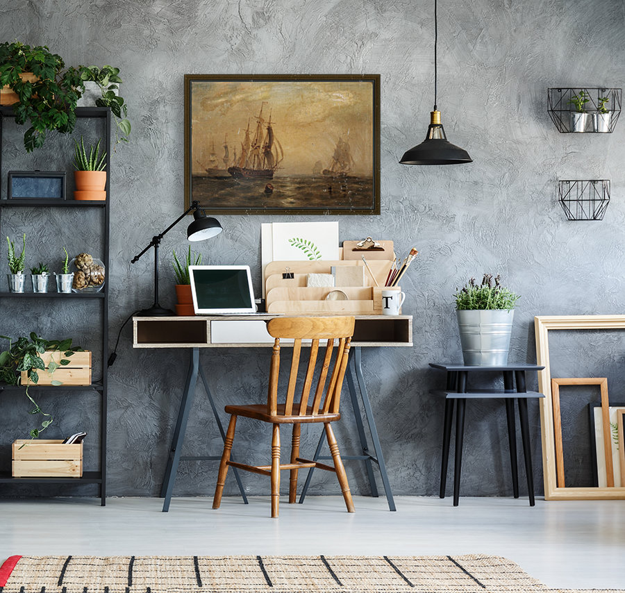 Sunset by the sea Reproduction