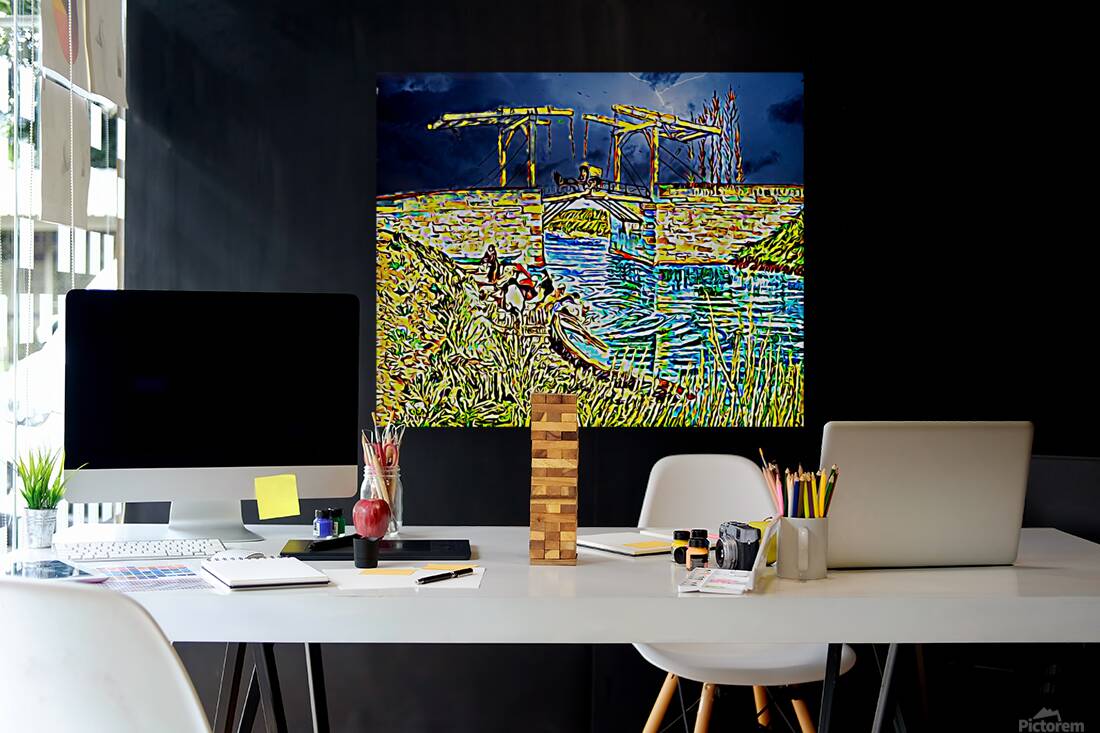 the langlois bridge dig lightning Reproduction