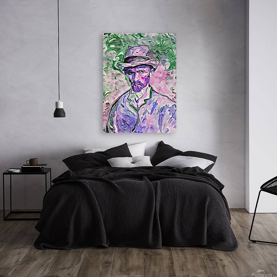 van gogh watercolor paint dig gouache Reproduction