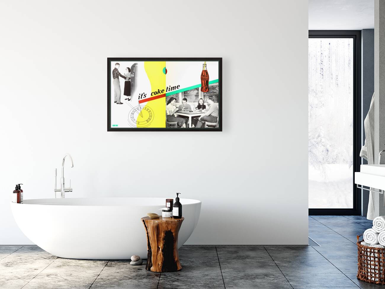 1949 Coke Art Reproduction