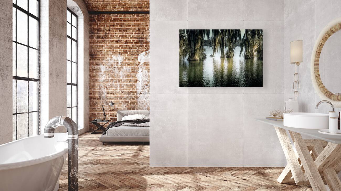 Lake Martin Winter Sun Reproduction