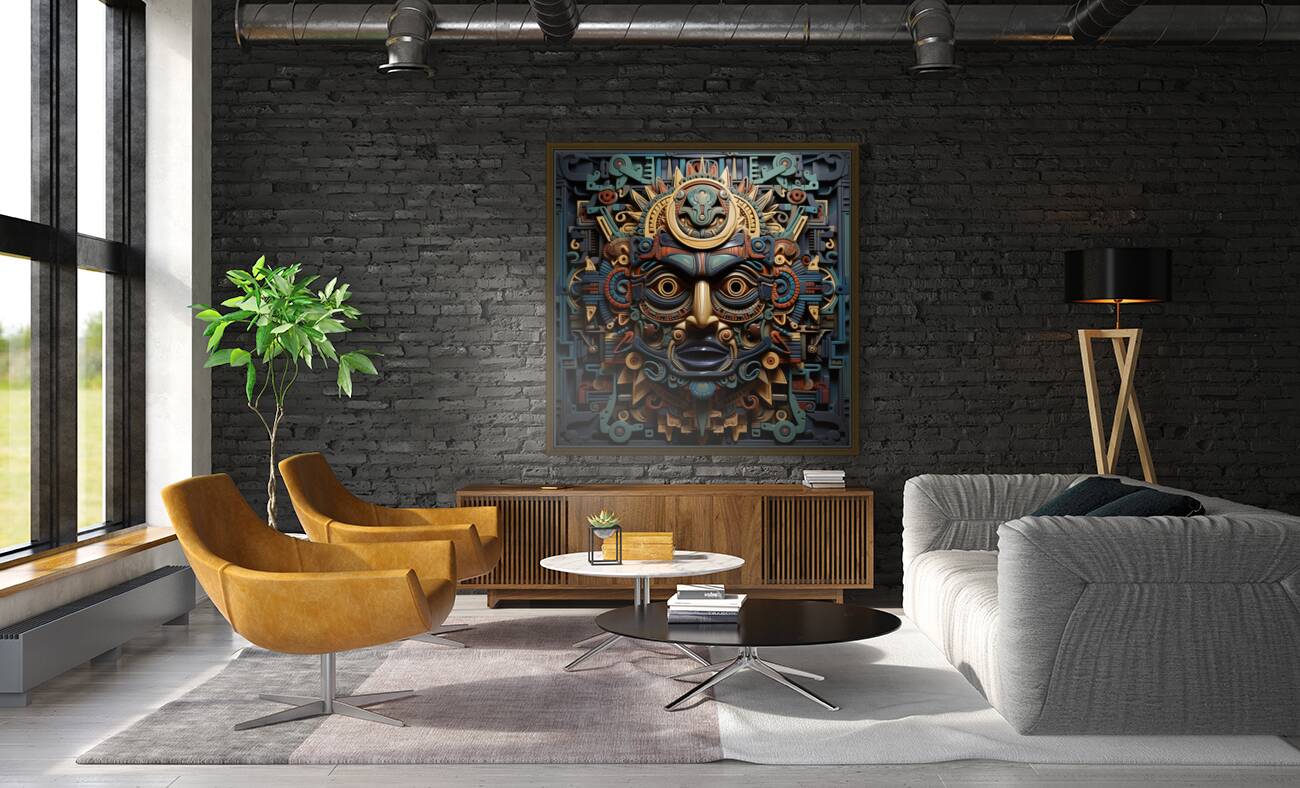 Aztec Art 1 Reproduction