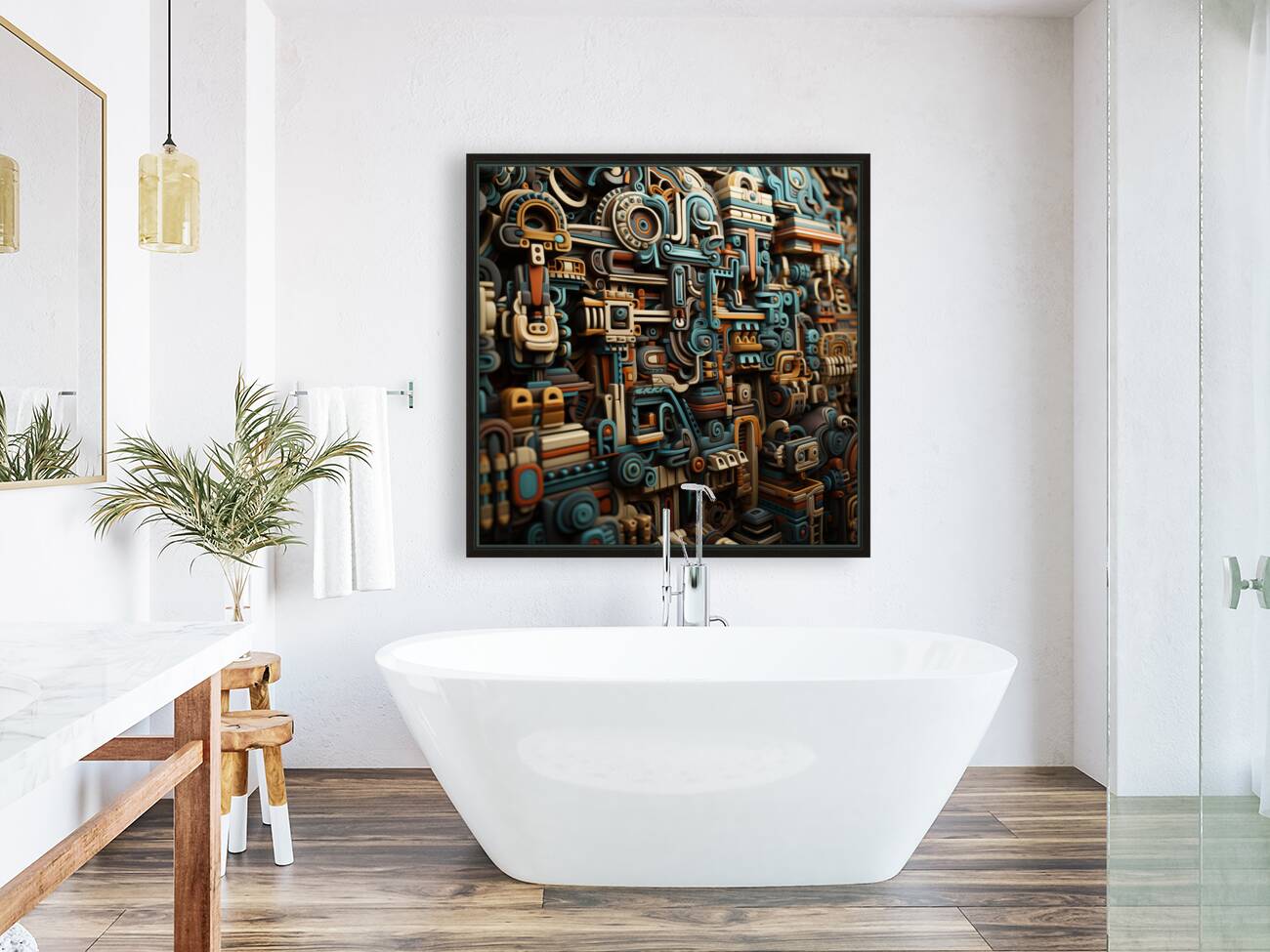 Aztec Art 3 Reproduction