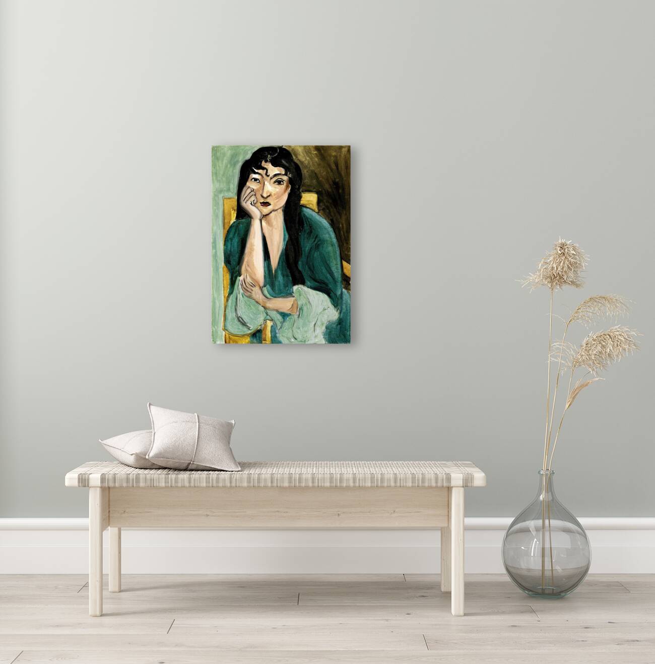 Henri Matisse<Nu Bleu>Tableaux Affiche Decoration Murale Salon Moderne Tableau Impression Sur Toile Deco Maison Salon Chambre Décor(50x70cm)20x28inch,Sans Cadre