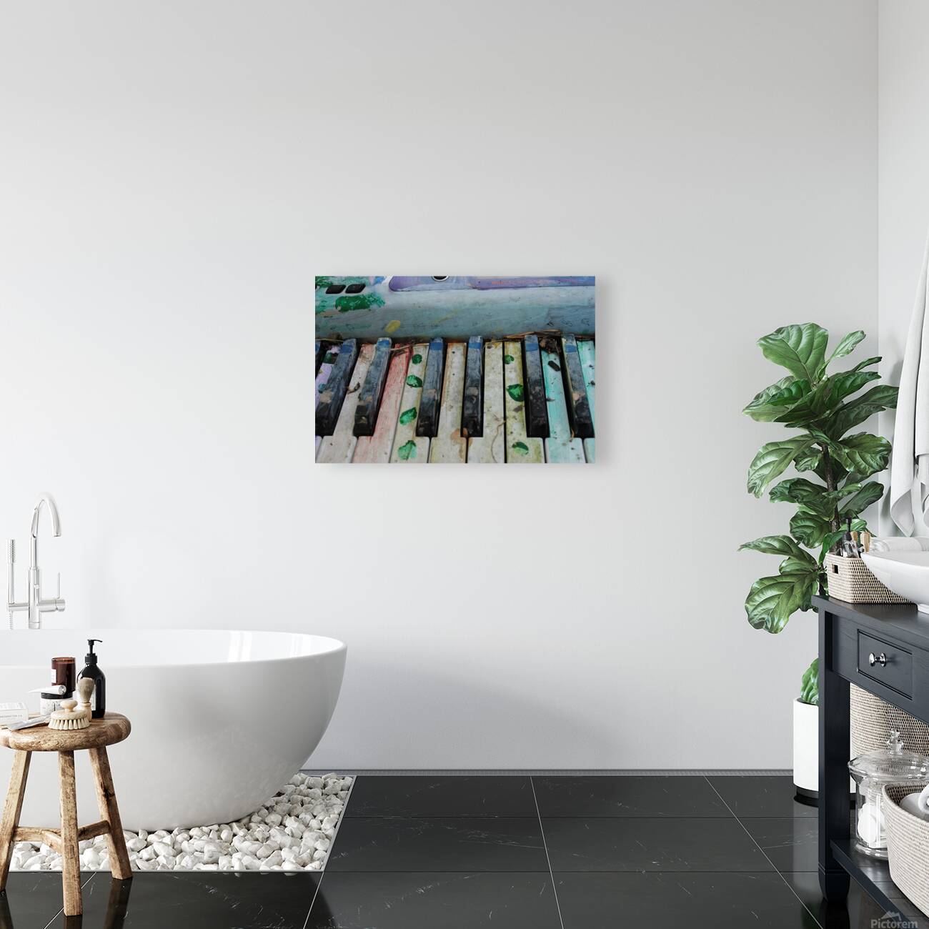 Garden Piano Reproduction