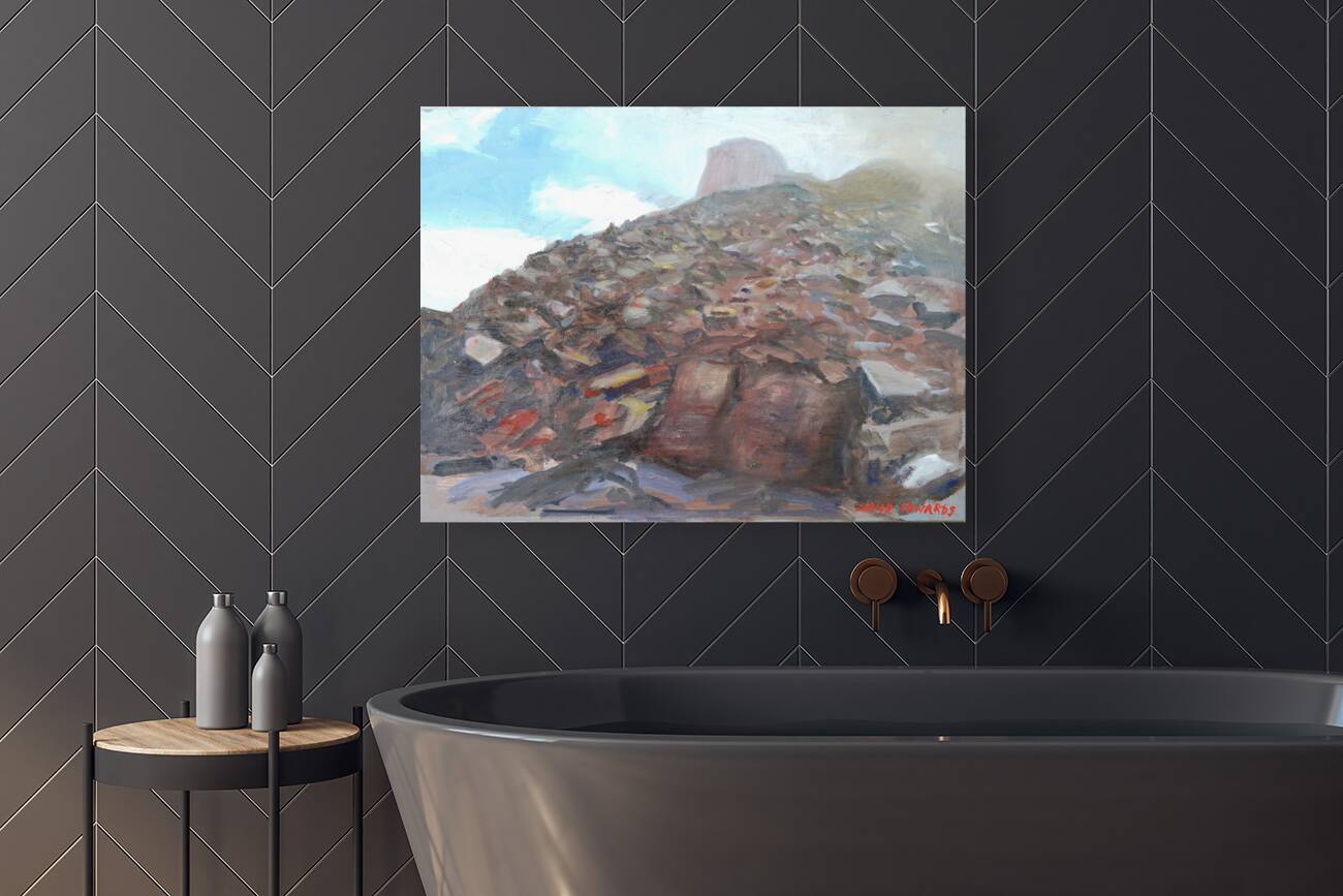 Scree - Canadian Rockies Reproduction